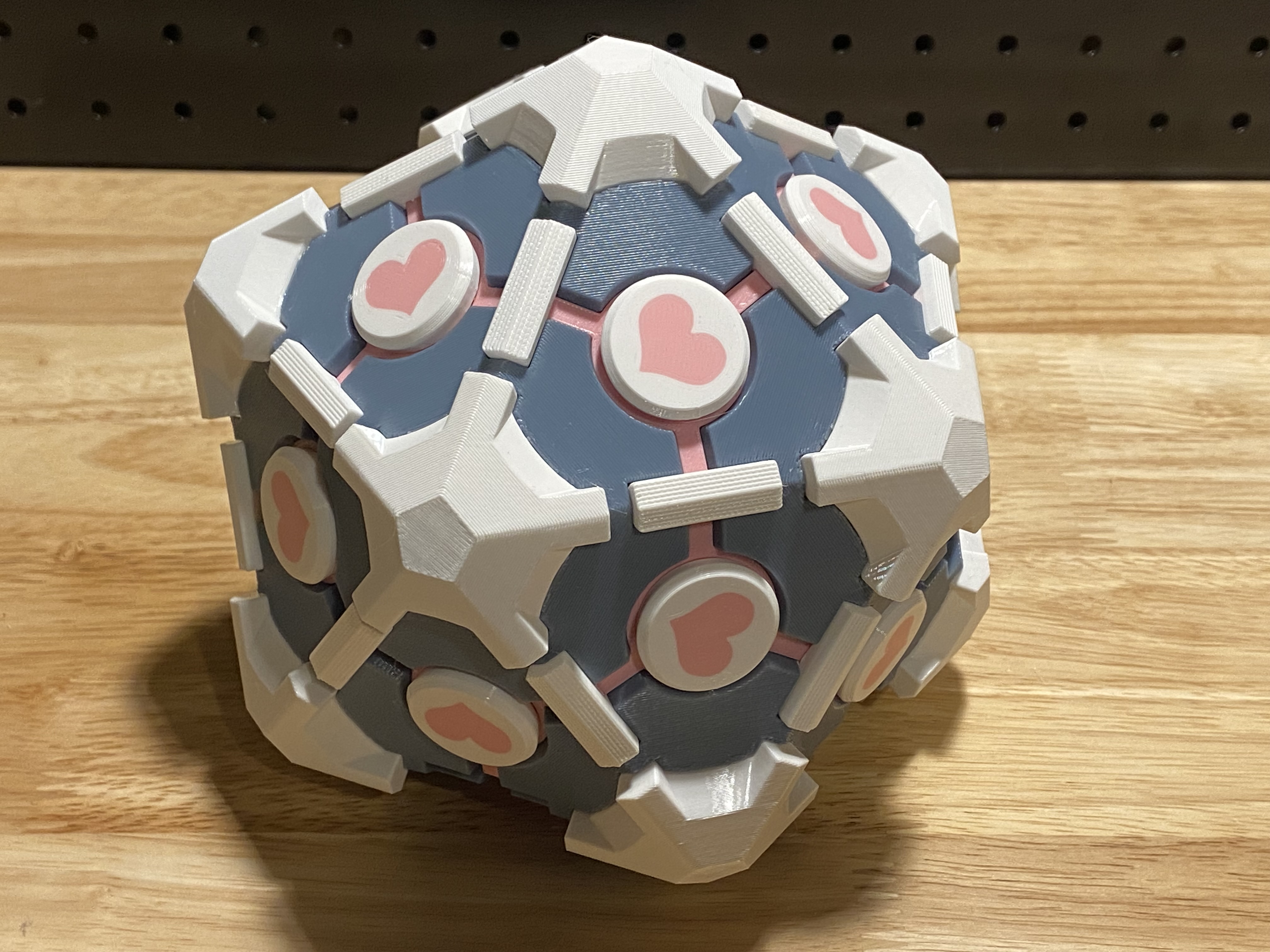 Miniatura 3 do modelo 3D D20 Companion Cube