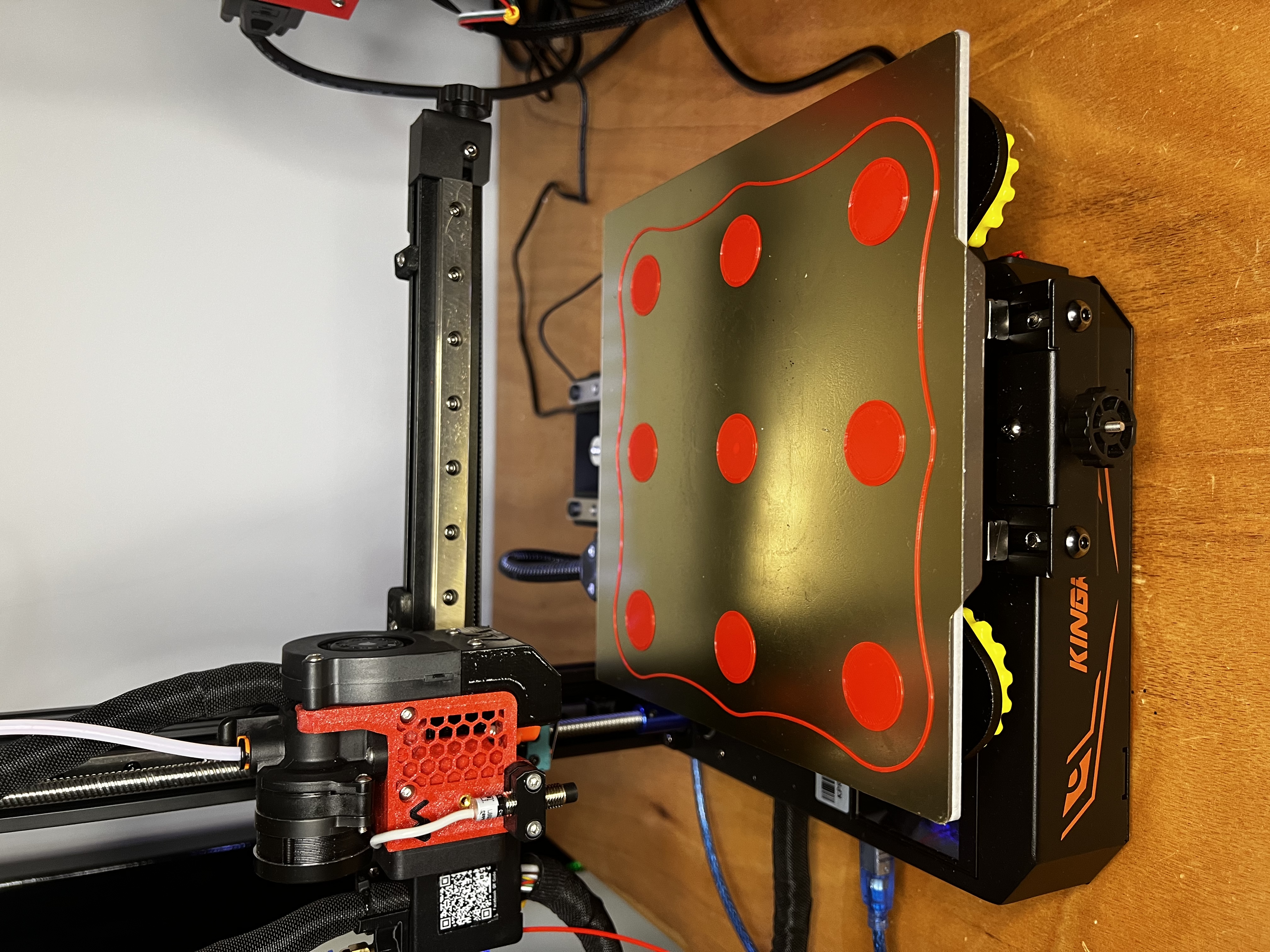 KP3S Pro - Bed Leveling test