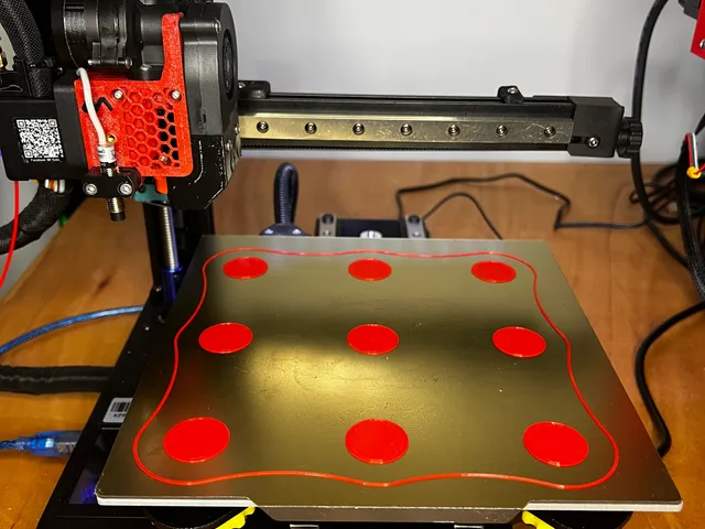 KP3S Pro - Bed Leveling test