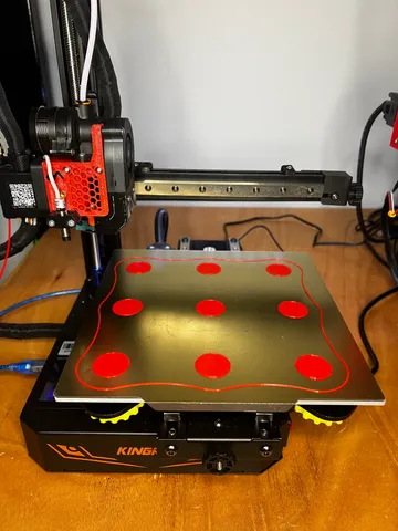 KP3S Pro - Bed Leveling test