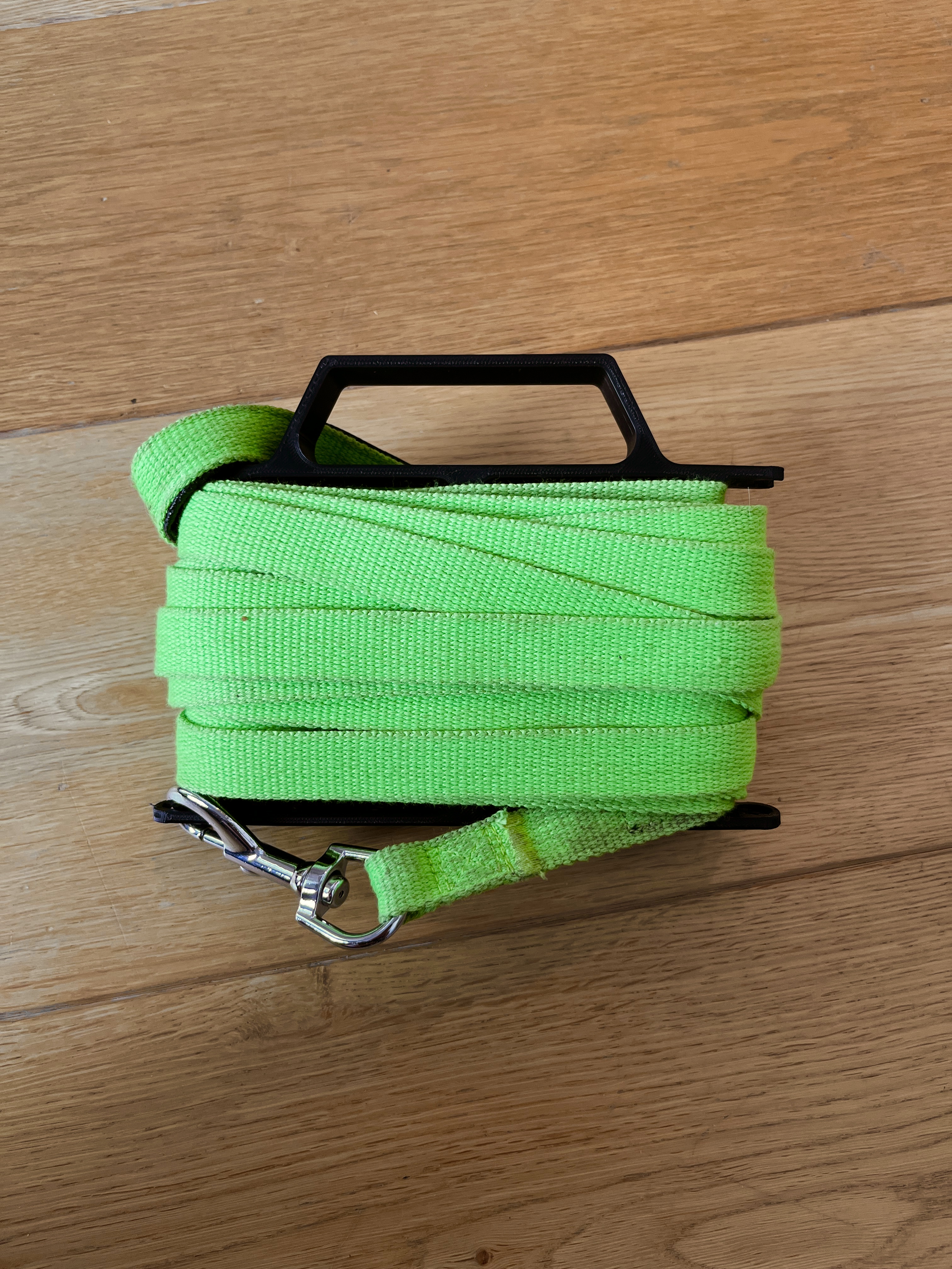 Holder for long dog leashes