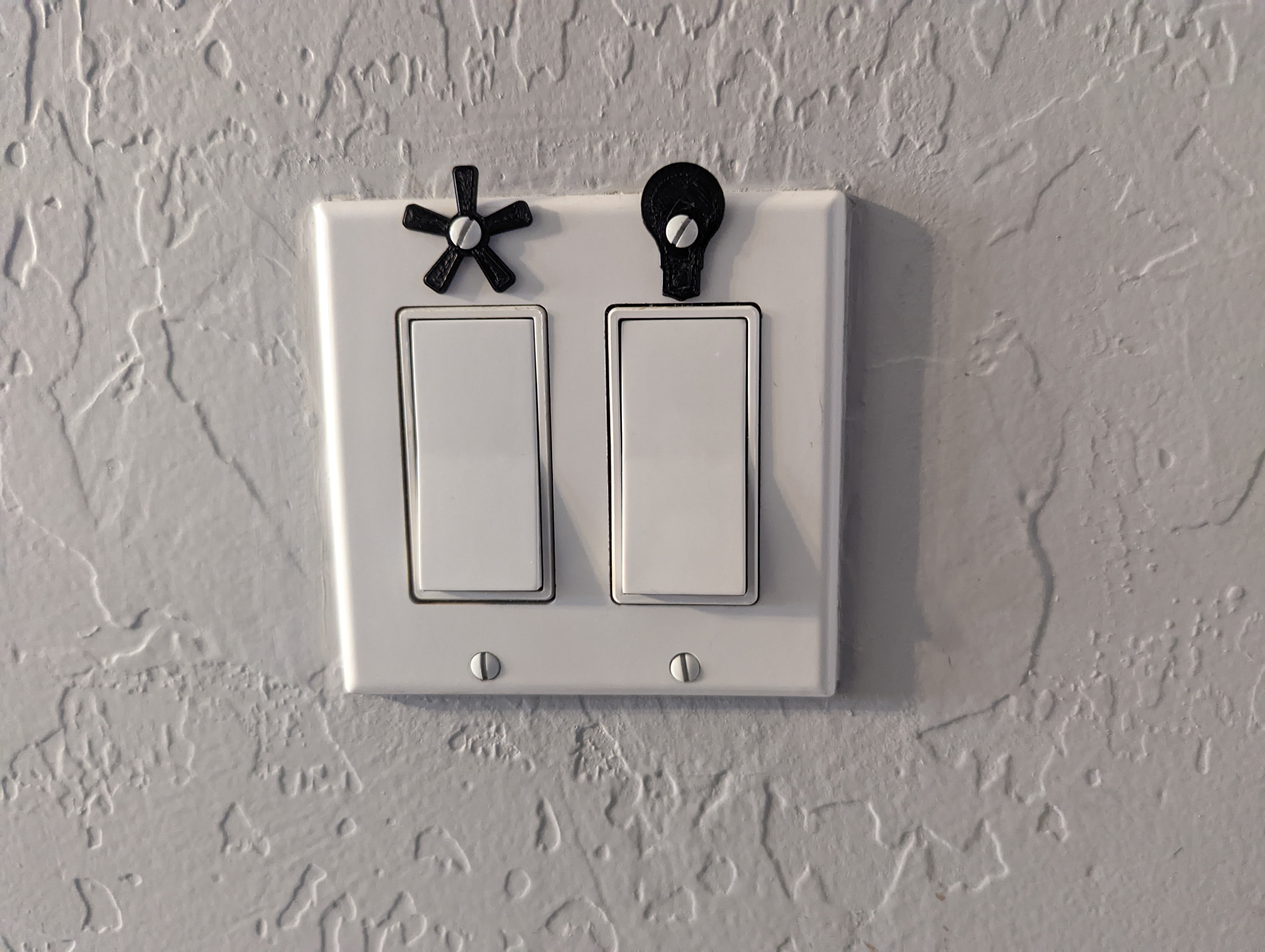 Wall Switch Identification Symbols.