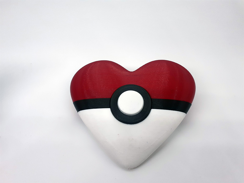 Openable Heart-Shaped Container