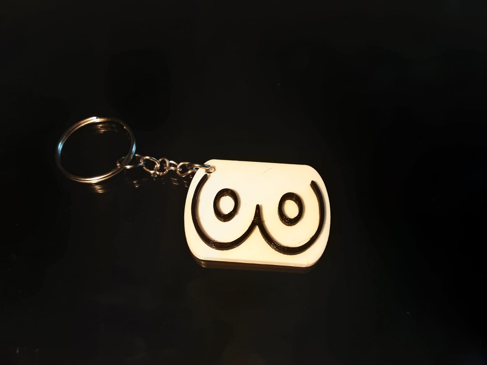 Boobs keychain