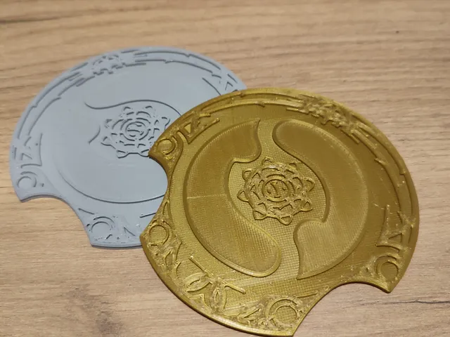 Dota 2 - Aegis of Champions - Coaster
