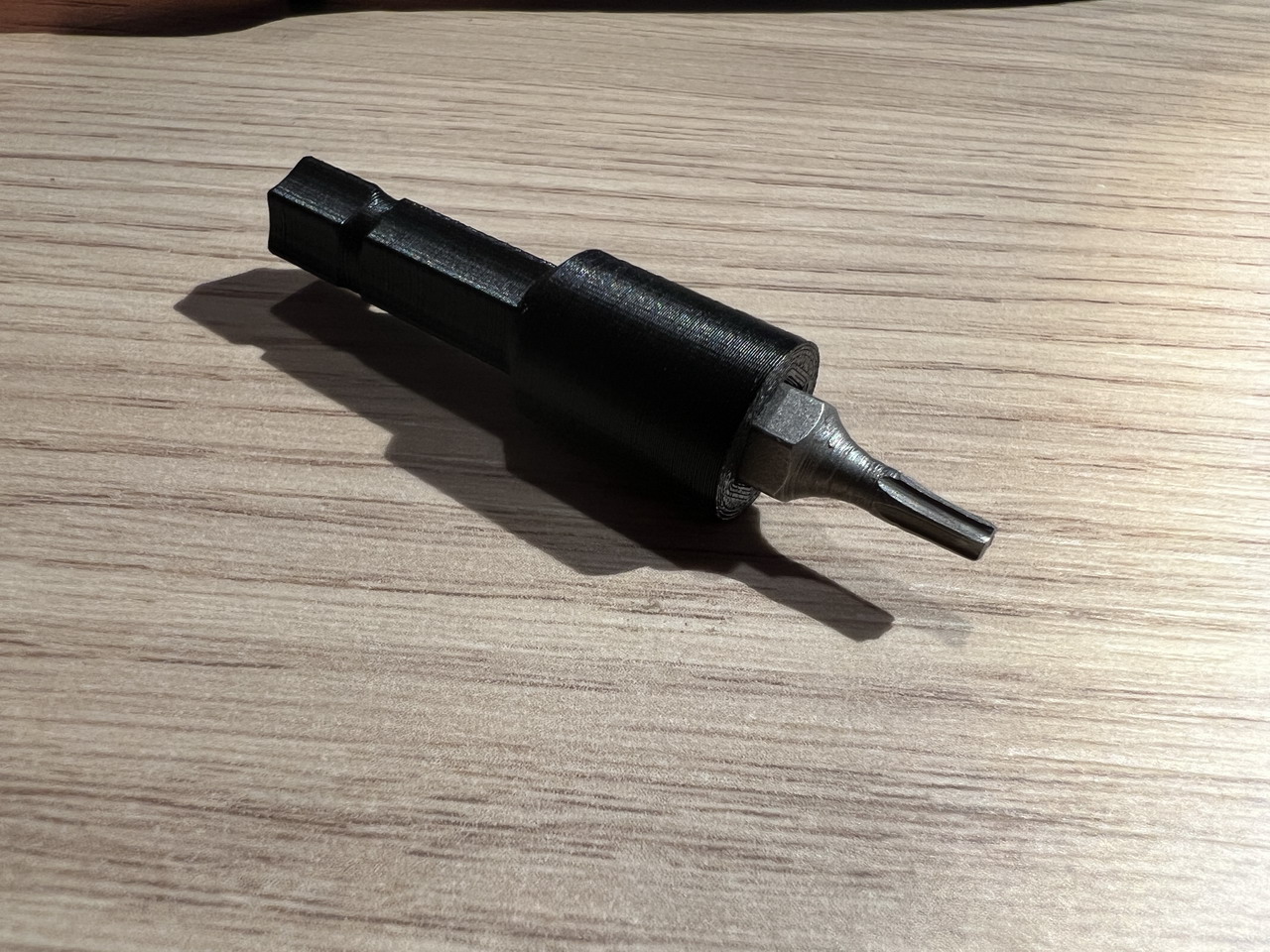 Bitholder for parkside accu screwdriver 4v