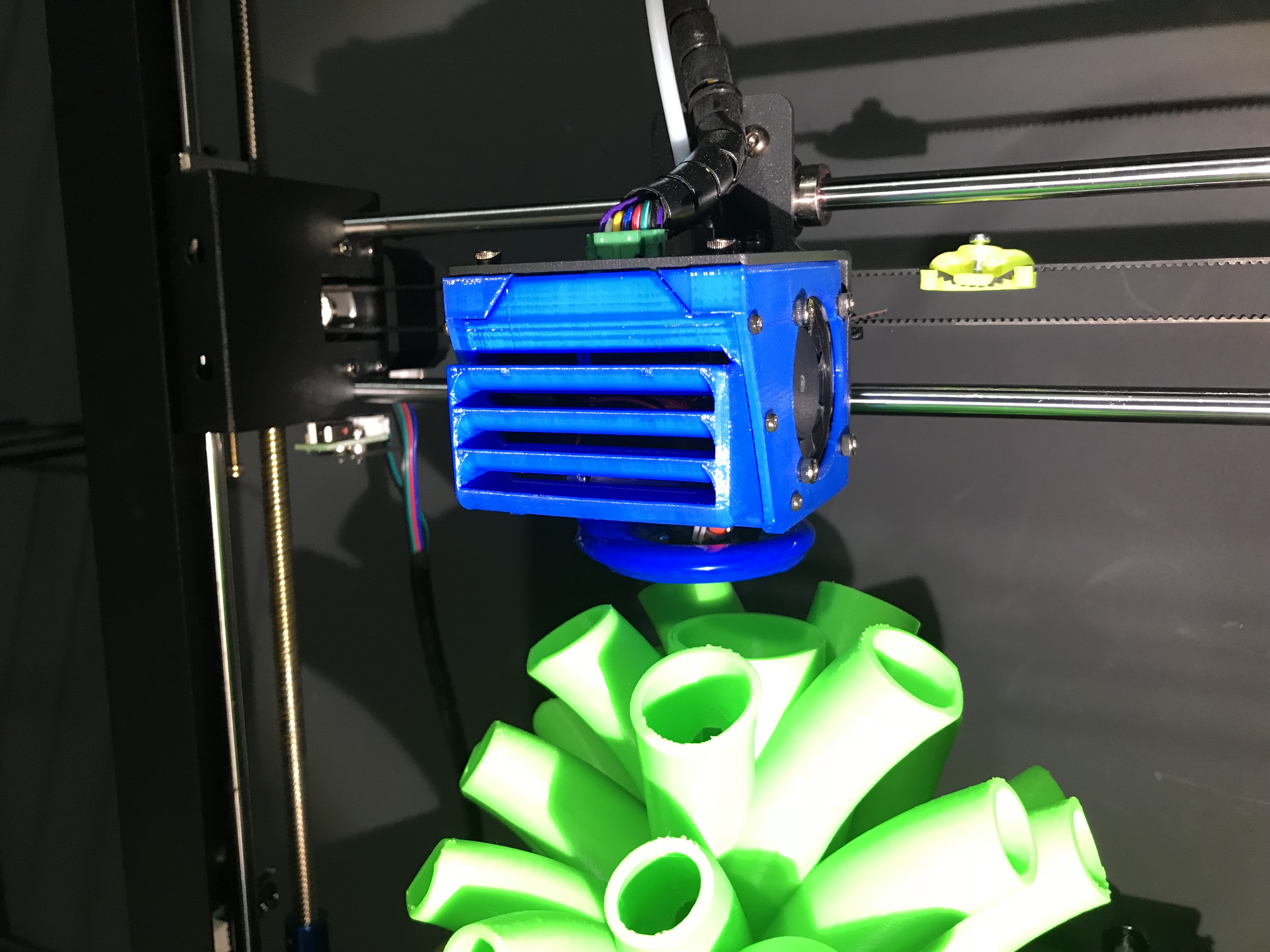 Anycubic I3 Mega Improved Hotend Fanbox (also MegaS, MegaX, Full