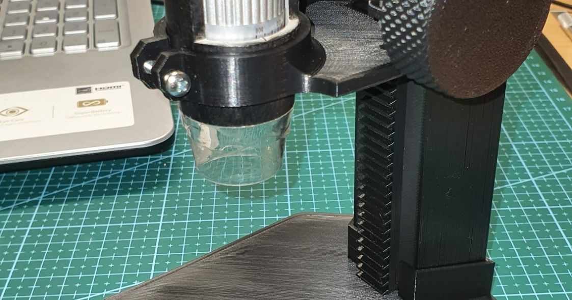 Microscope mount by Hennesy45 Download free STL model