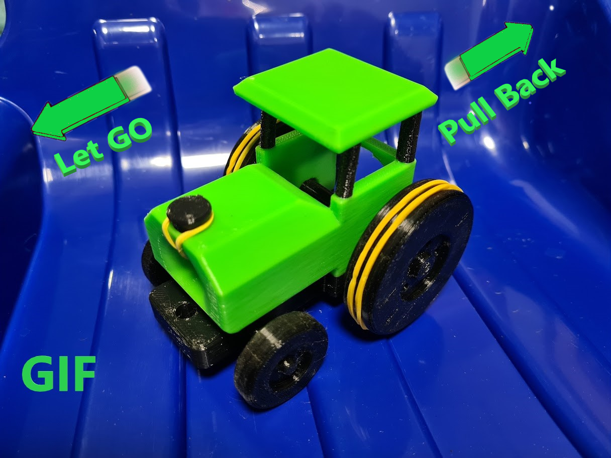Pull and Go Tractor