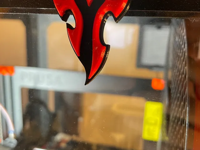 WoW Horde logo, 2 colors and 3 magnets