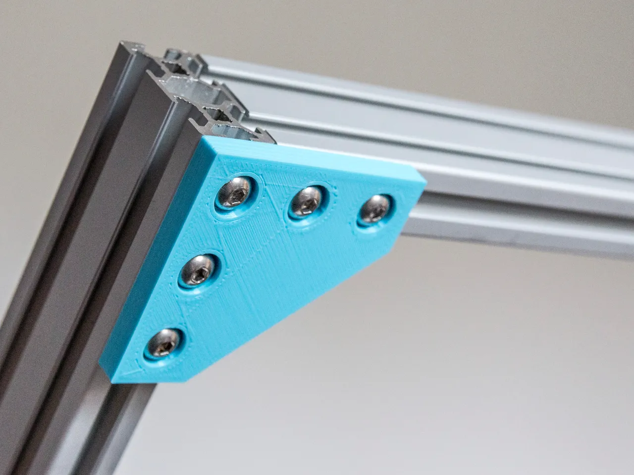 Customizable Plate Bracket for Aluminium Extrusion Profiles (Misumi ...