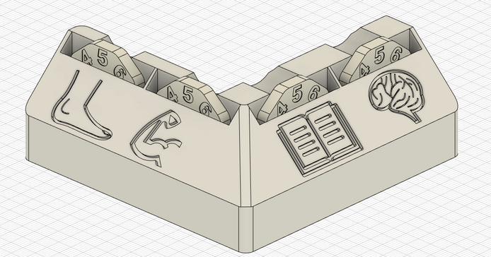 Monster Stat Marker by Tim Jalas | Download free STL model | Printables.com