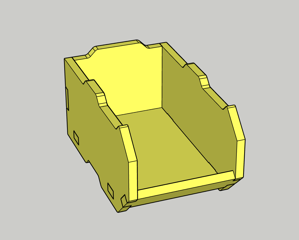 BOX CONTENITORE by Giovanni1954 | Download free STL model | Printables.com