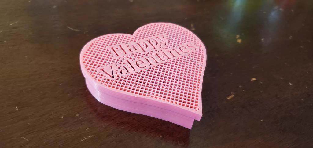 Valentine Box (Happy Valentines Lid)