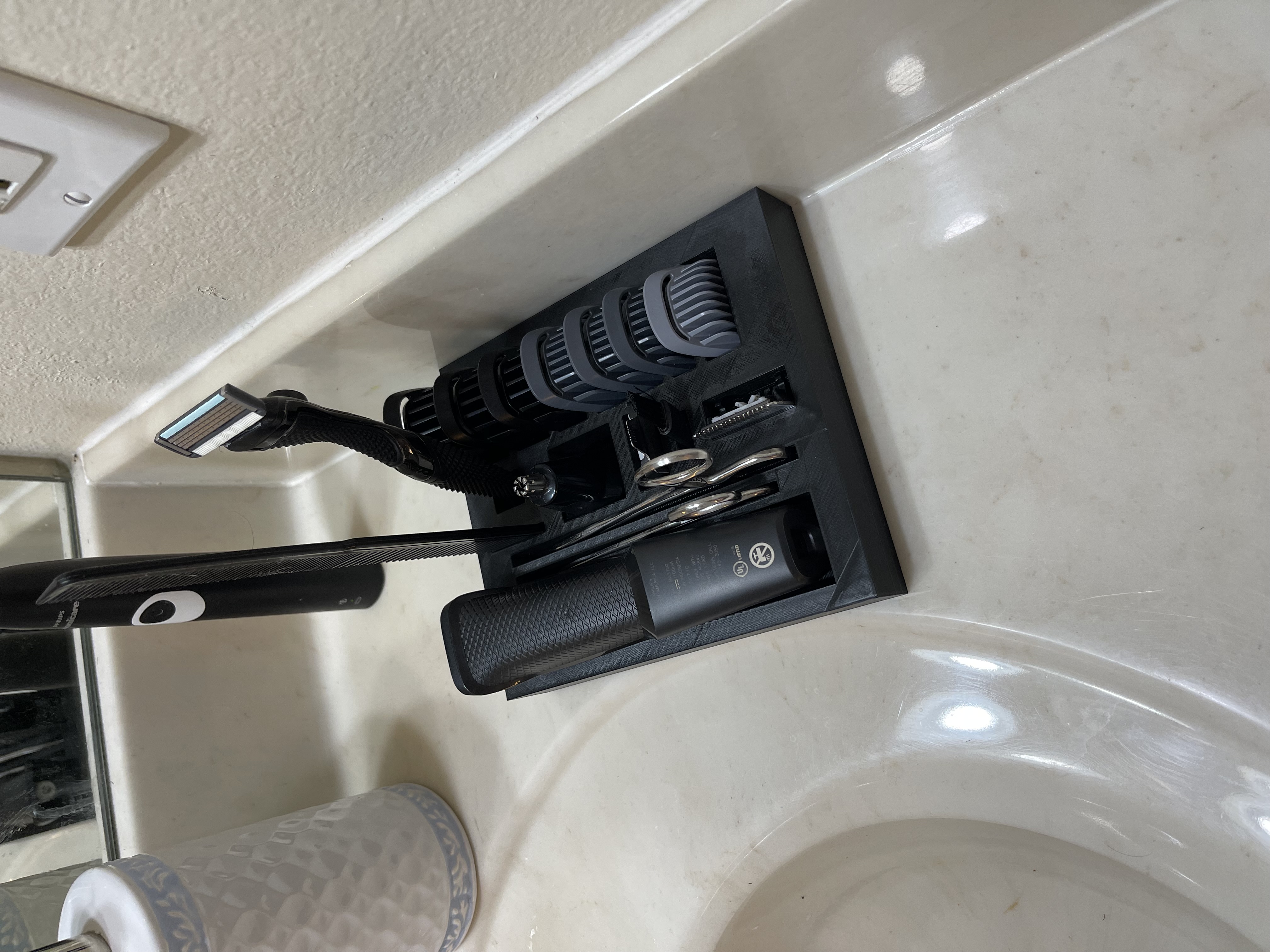 Beard Trimmer and accessories tray for Philips Norelco