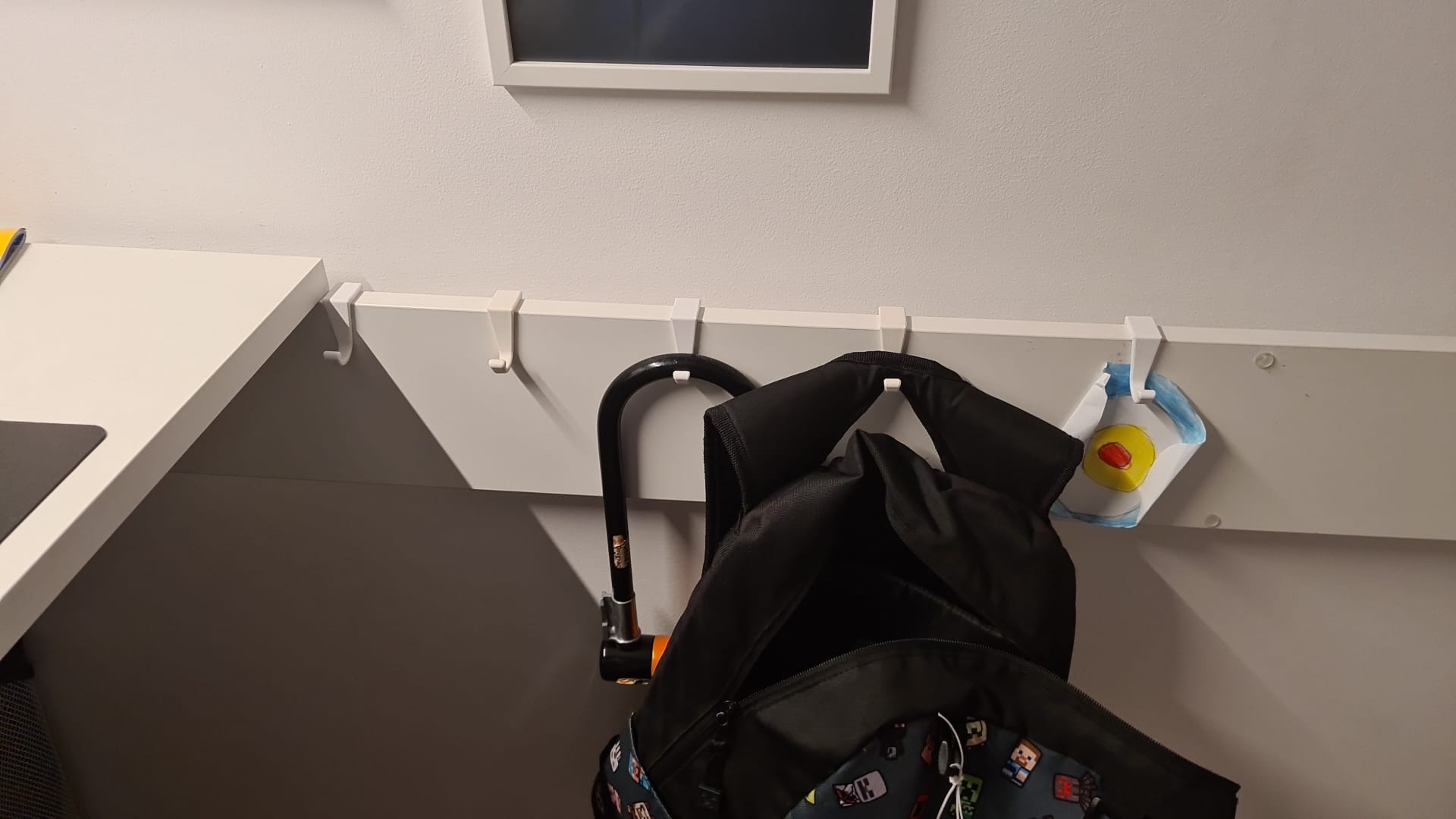 Hook for Ikea Småstad Loft bed