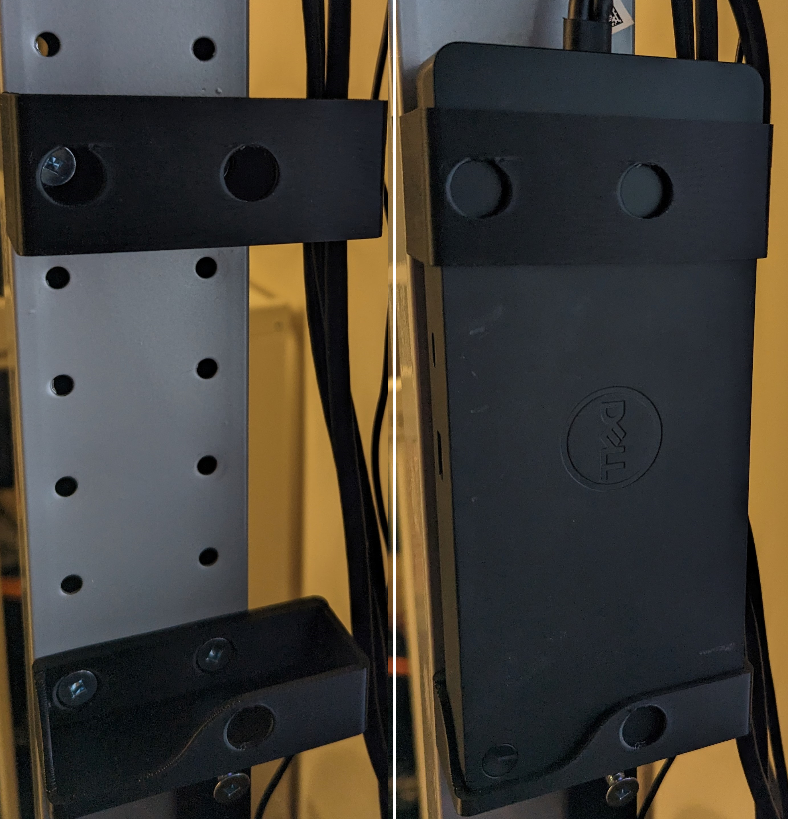 Dell WD19DCS Dock mount for IKEA Jerker Desk