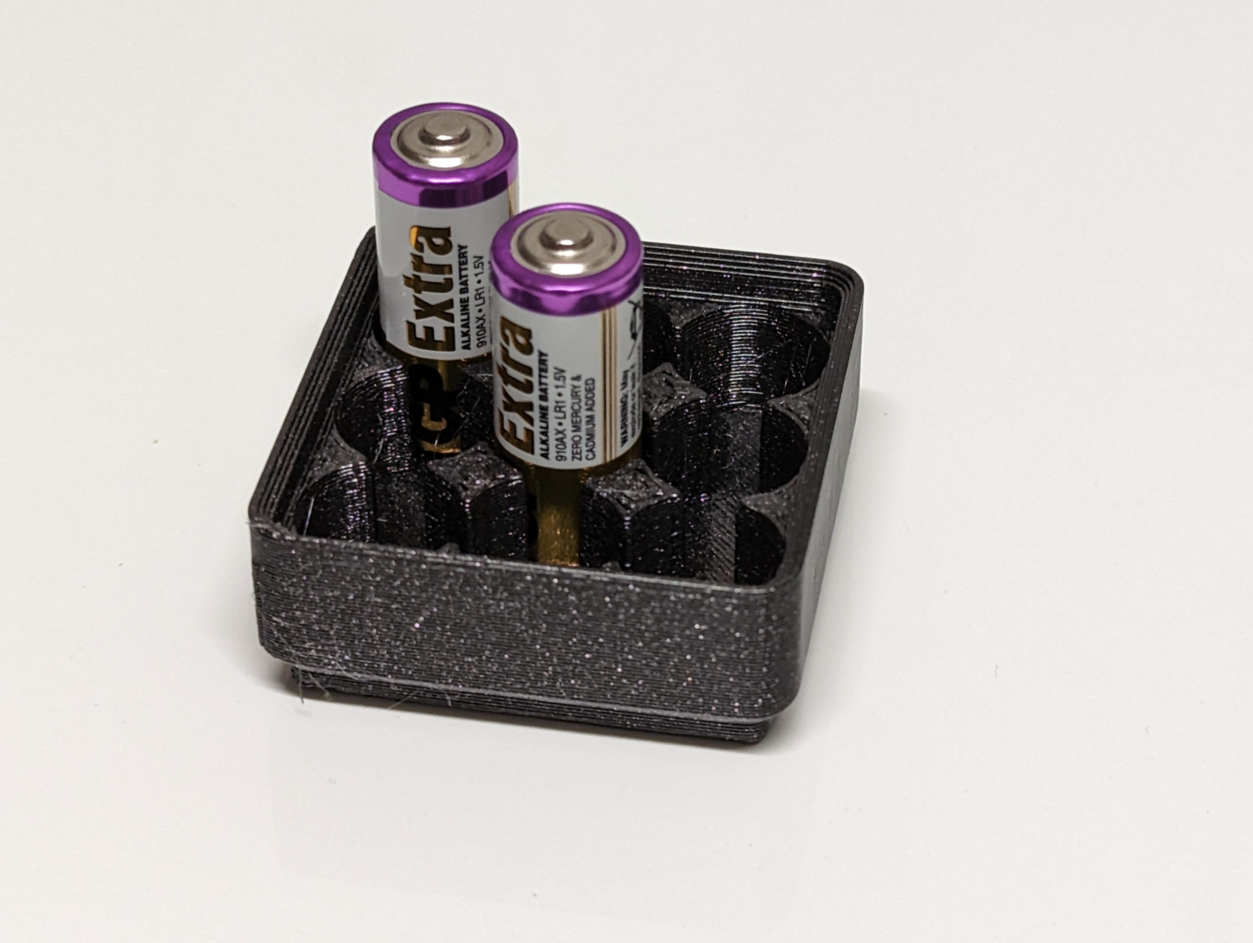 Gridfinity battery holder for 14250 3D model thumbnail