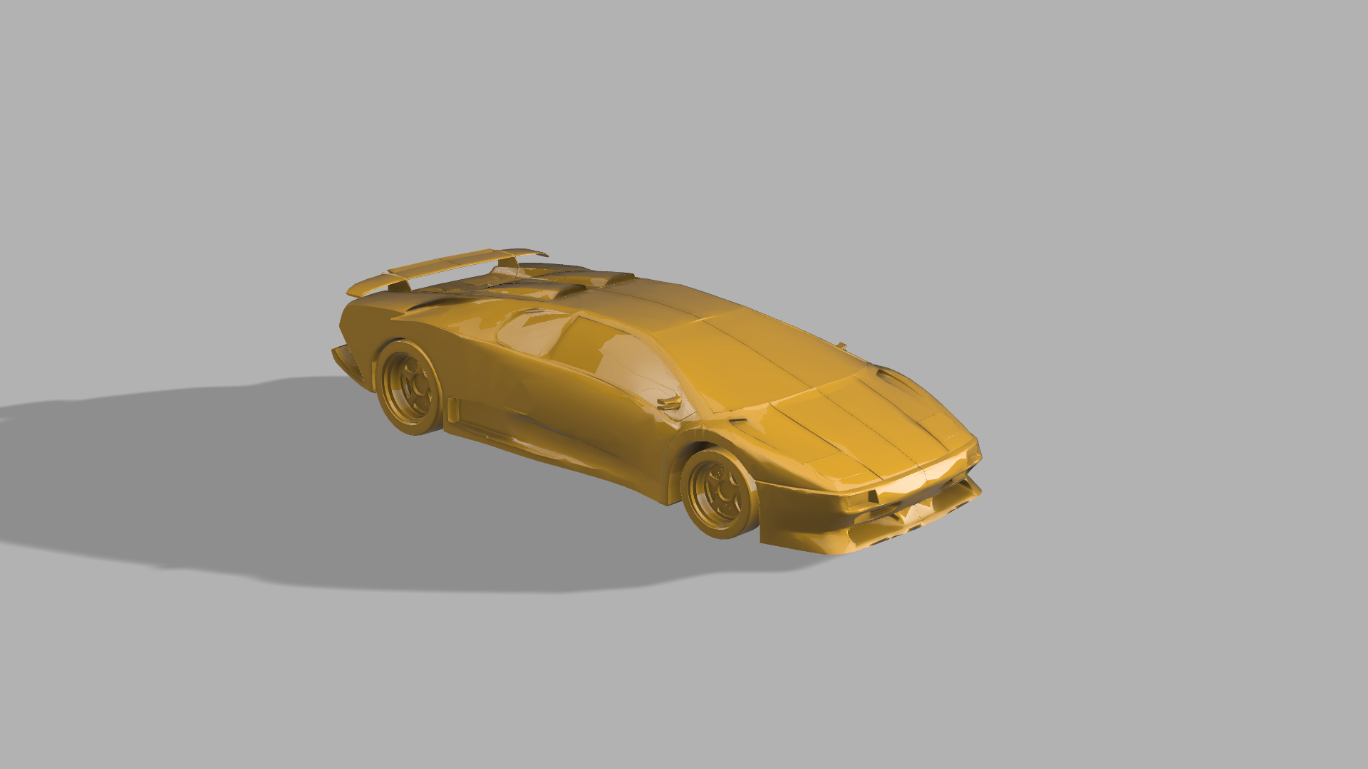 Lamborghini Diablo SV (Print-in-Place) by CalebTimoteo | Download free ...