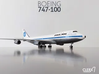 Boeing 747-100 - 1:144 by CLERX | Download free STL model 