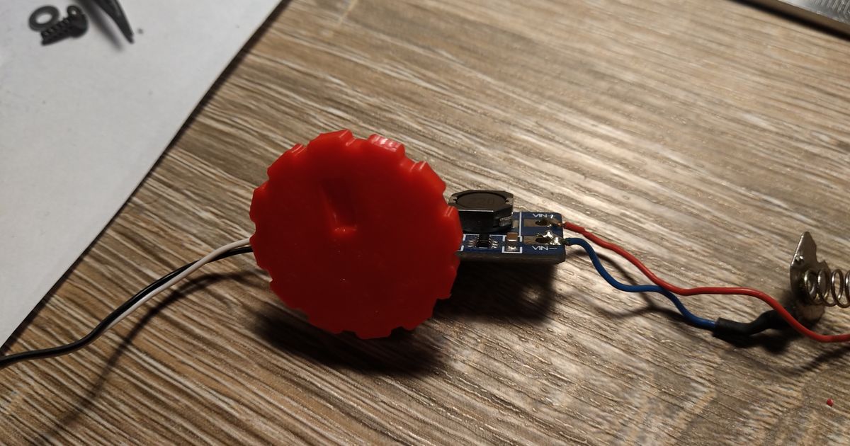 Potentiometer knob by ZbychuM Download free STL model