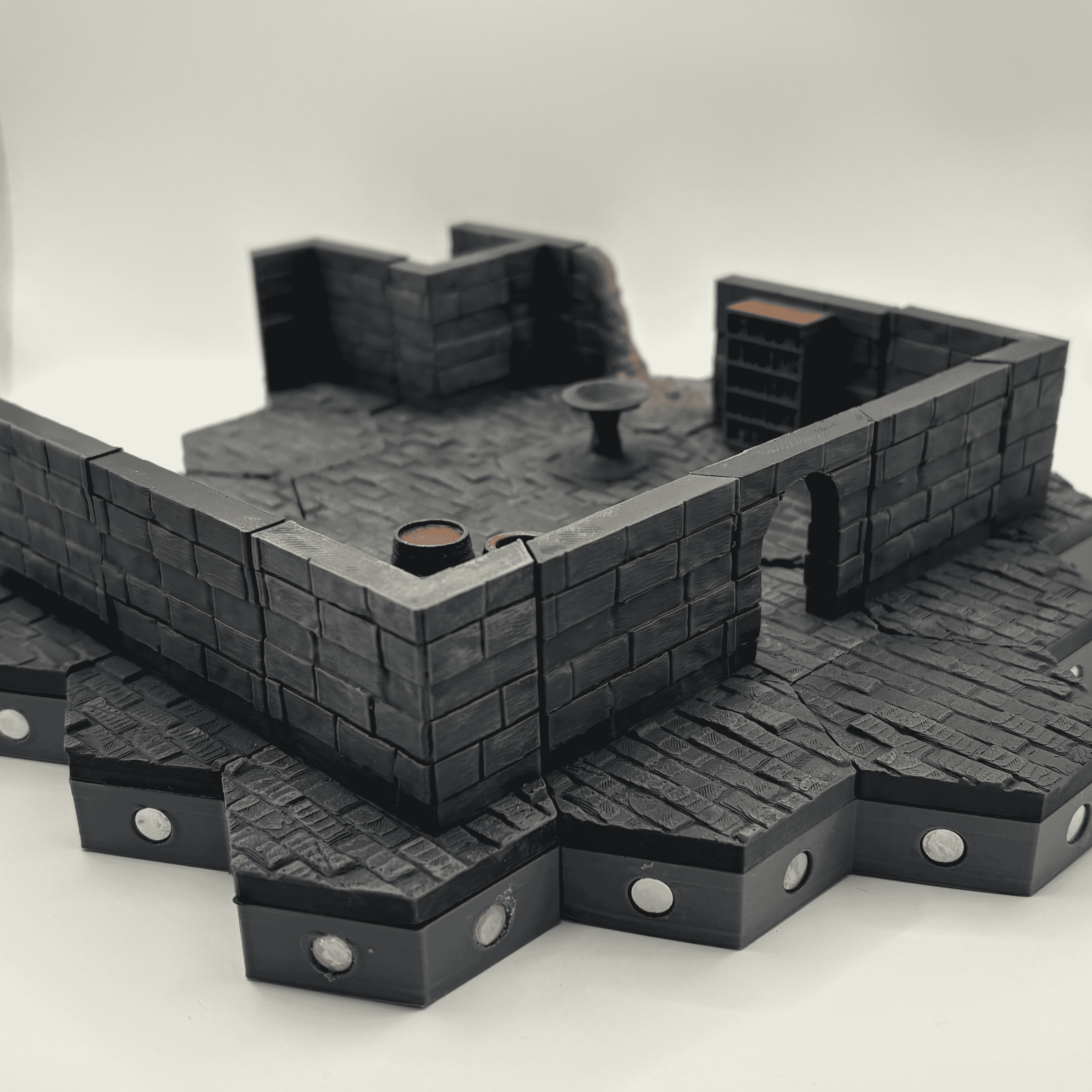 Hexcellence Starter Set - Bases and Basic Textures + Magnetic JIG!
