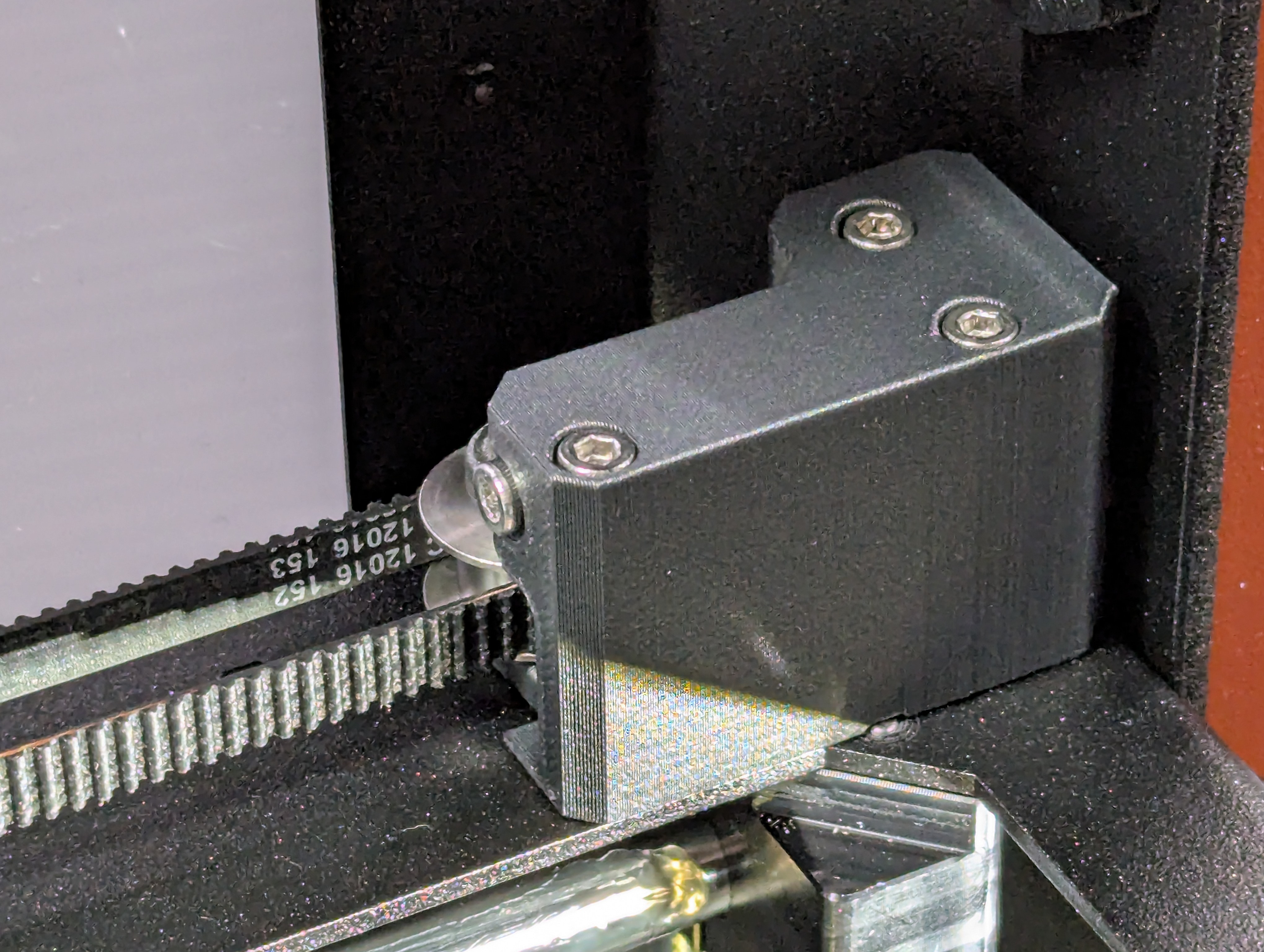 CORE One Belt Tensioner with Adjustable Endstop