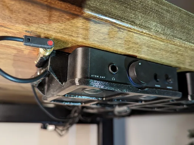 JDS Atom Amp & DAC Under Desk Mount