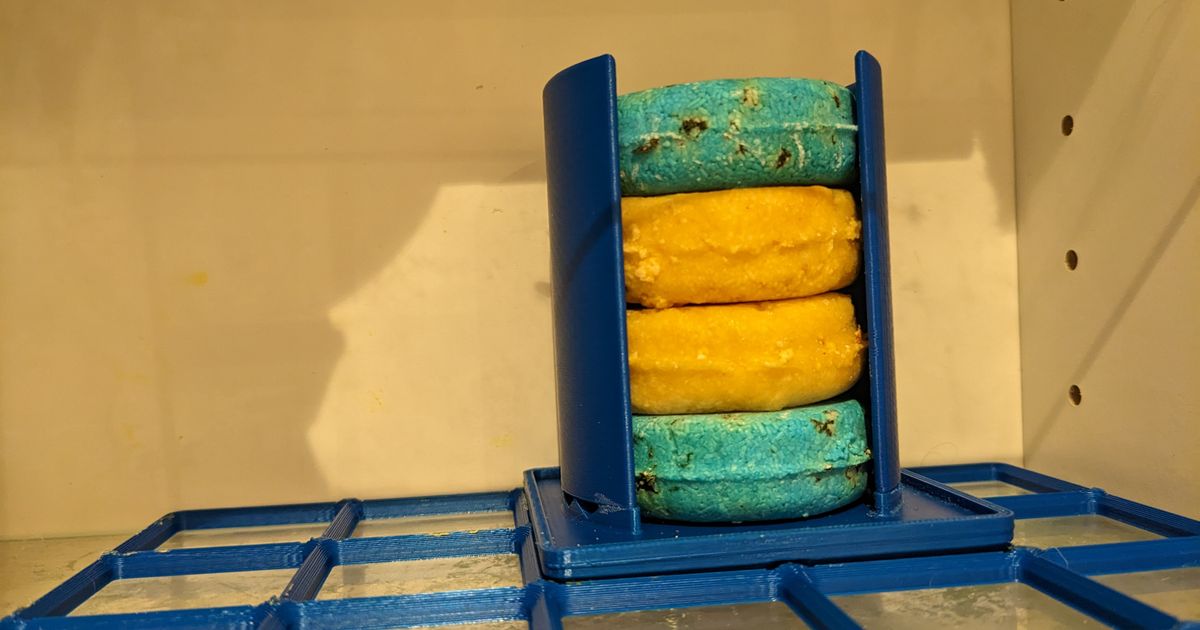 Gridfinity Lush Shampoo Holder by Fraham Download free STL model