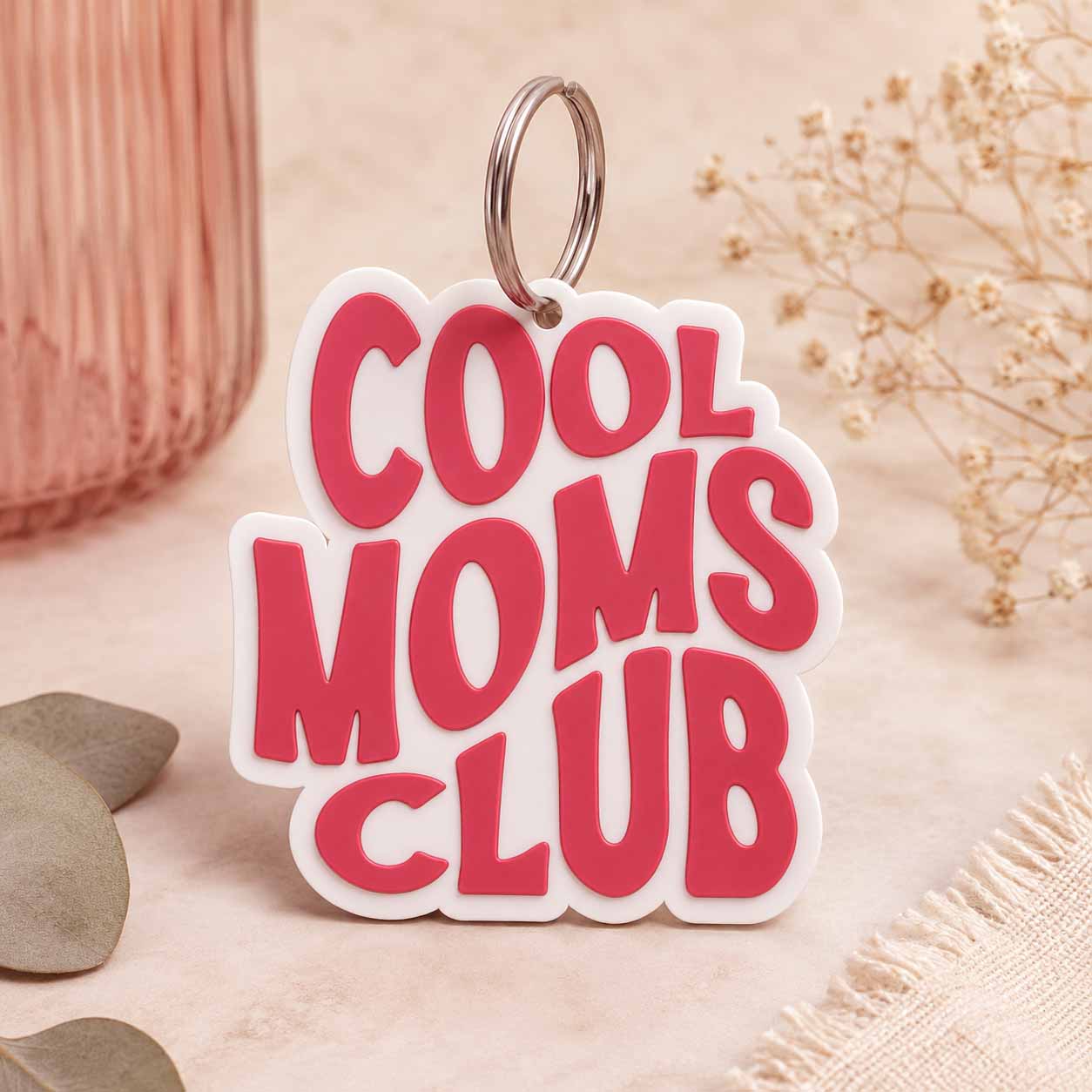 Cool Moms Club Keychain