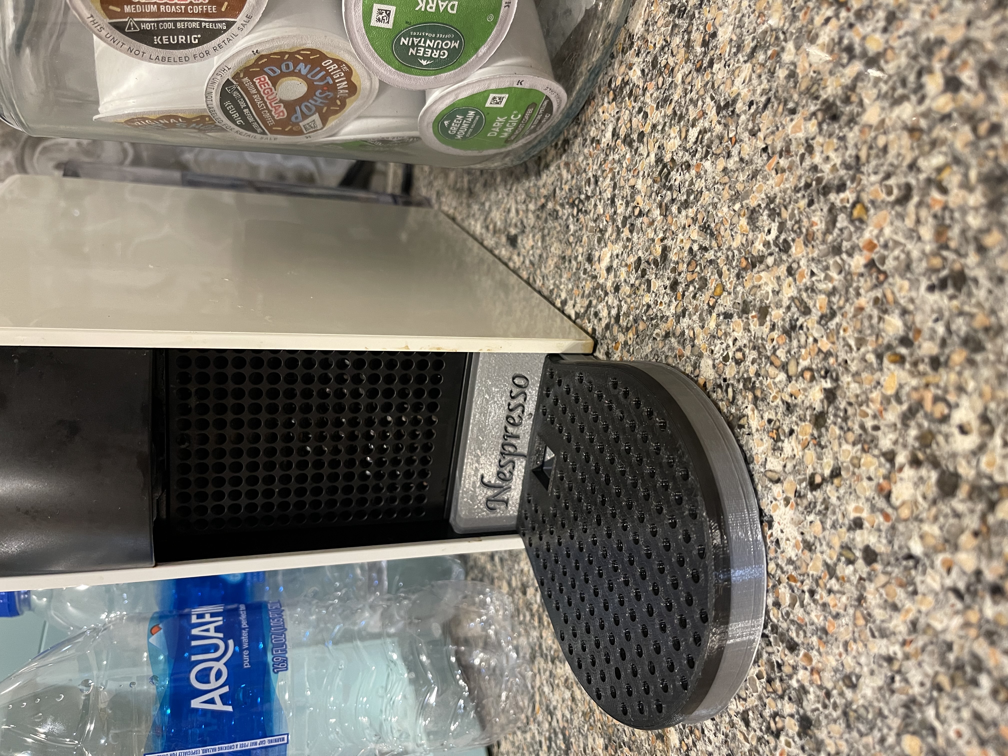 Large cup adaptor for Nespresso Essenza Mini