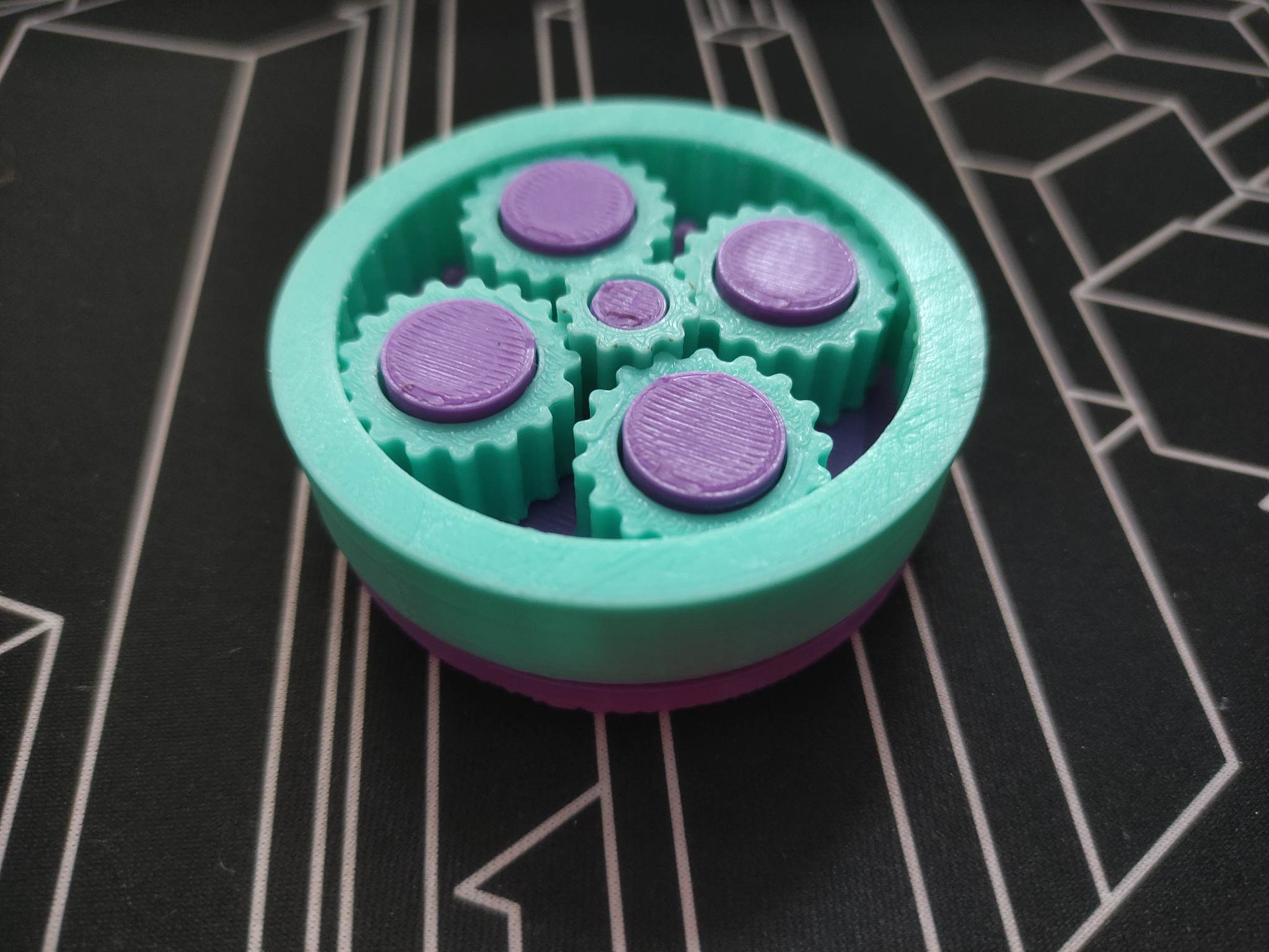 gearset fidget by radim3D Download free STL model