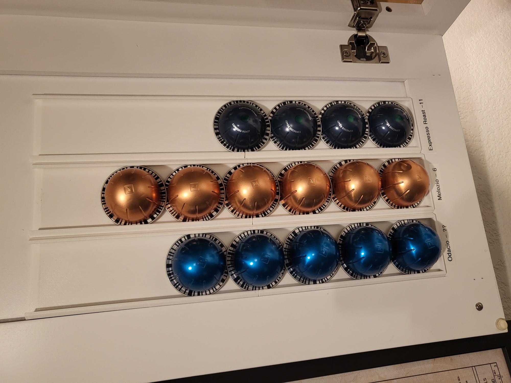 Nespresso Pod Holder 3D model thumbnail