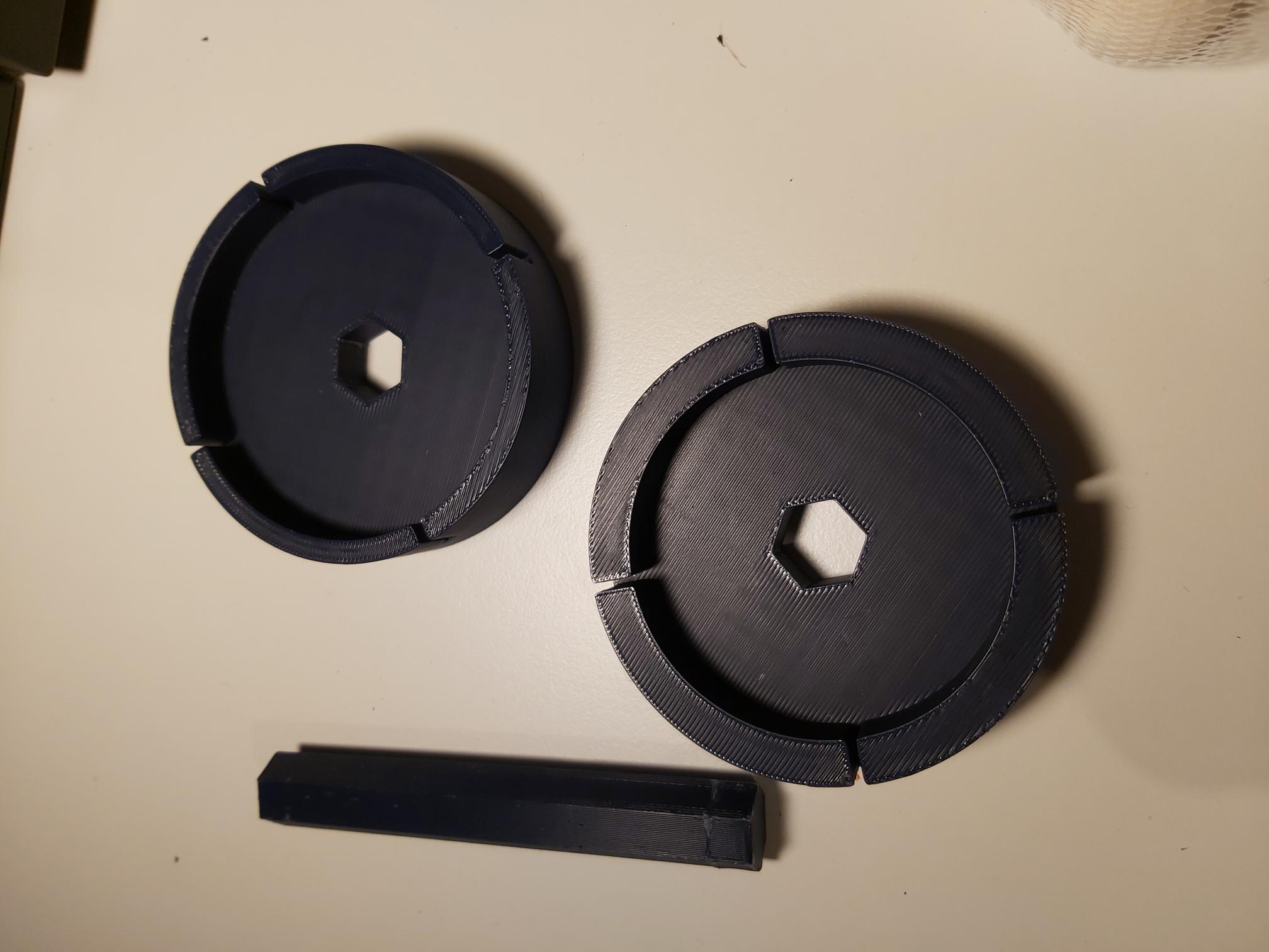Miniatura 3 do modelo 3D Bambu spool drill winder