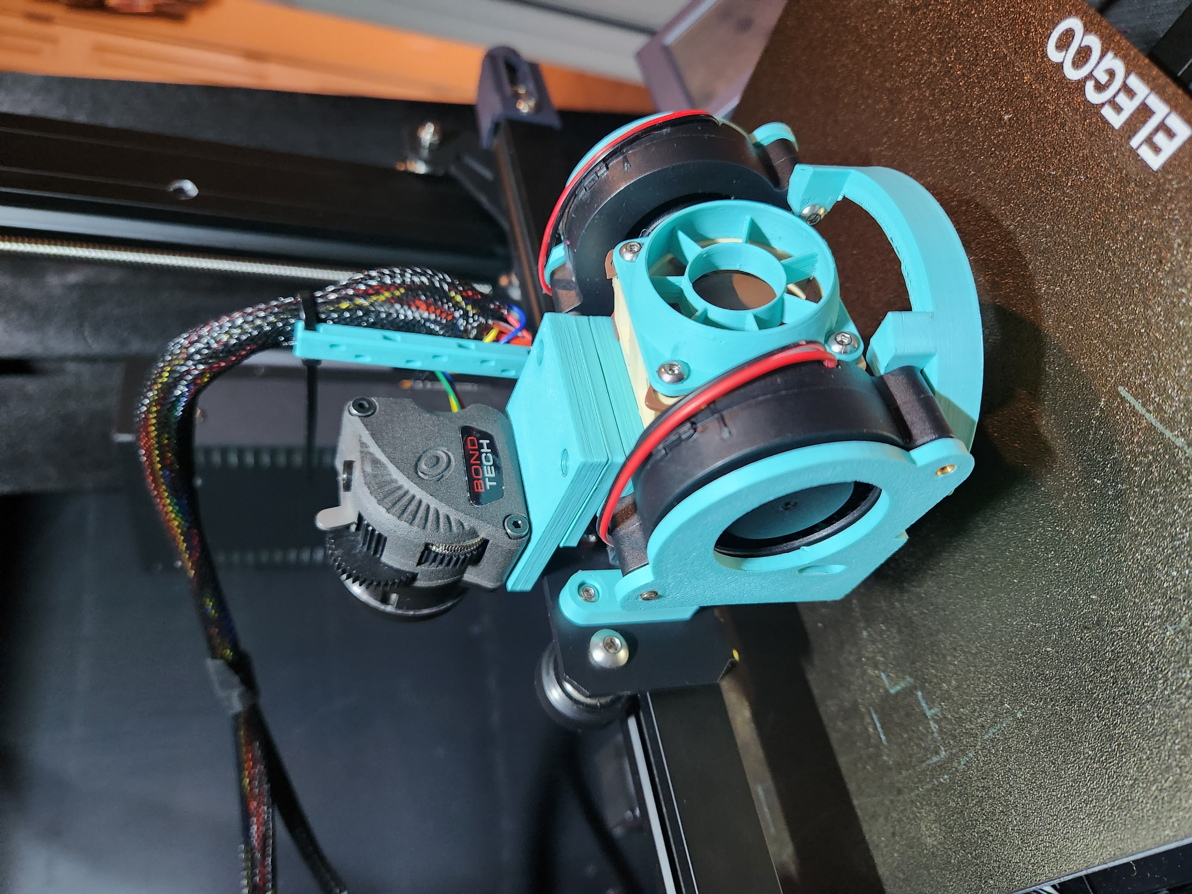 HMG7 Neptune 3 Remix with LGX Lite Direct Drive and adjusted 5015 long ducts. 3D model thumbnail