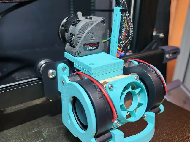 HMG7 Neptune 3 Remix with LGX Lite Direct Drive and adjusted 5015 long ducts.