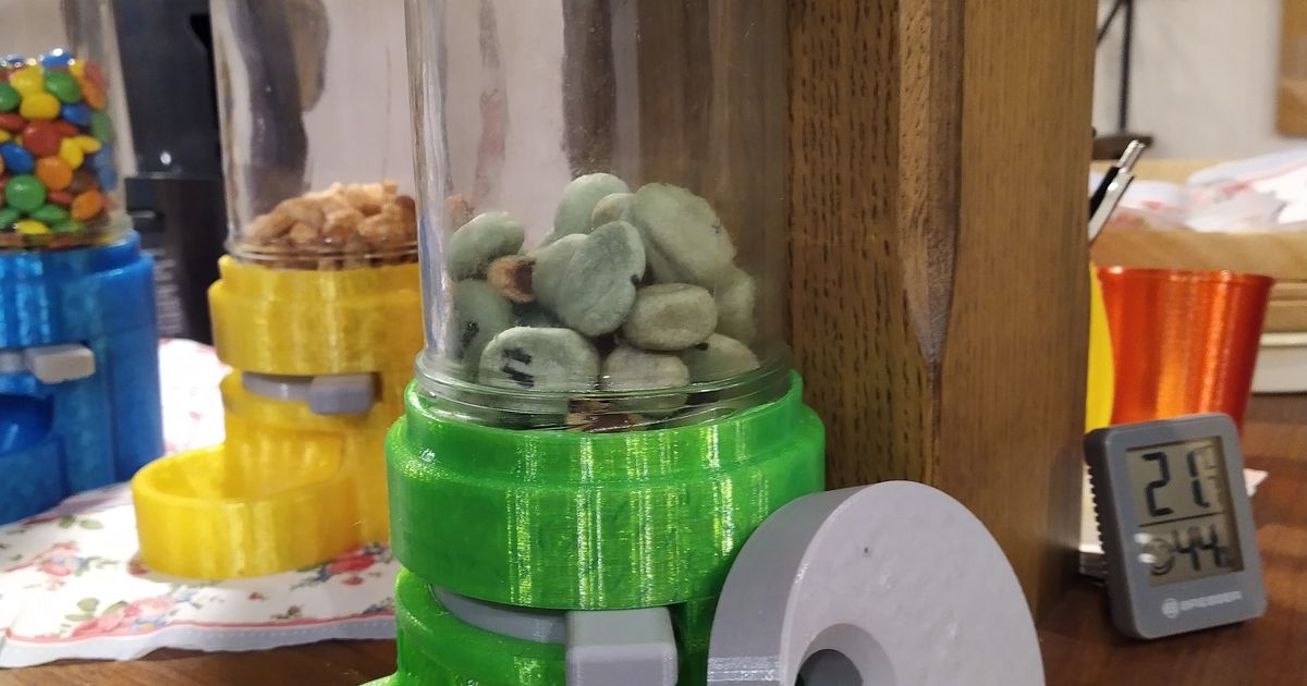 Candy / Peanuts / M&Ms Dispenser upgrade II by PHabermehl Download