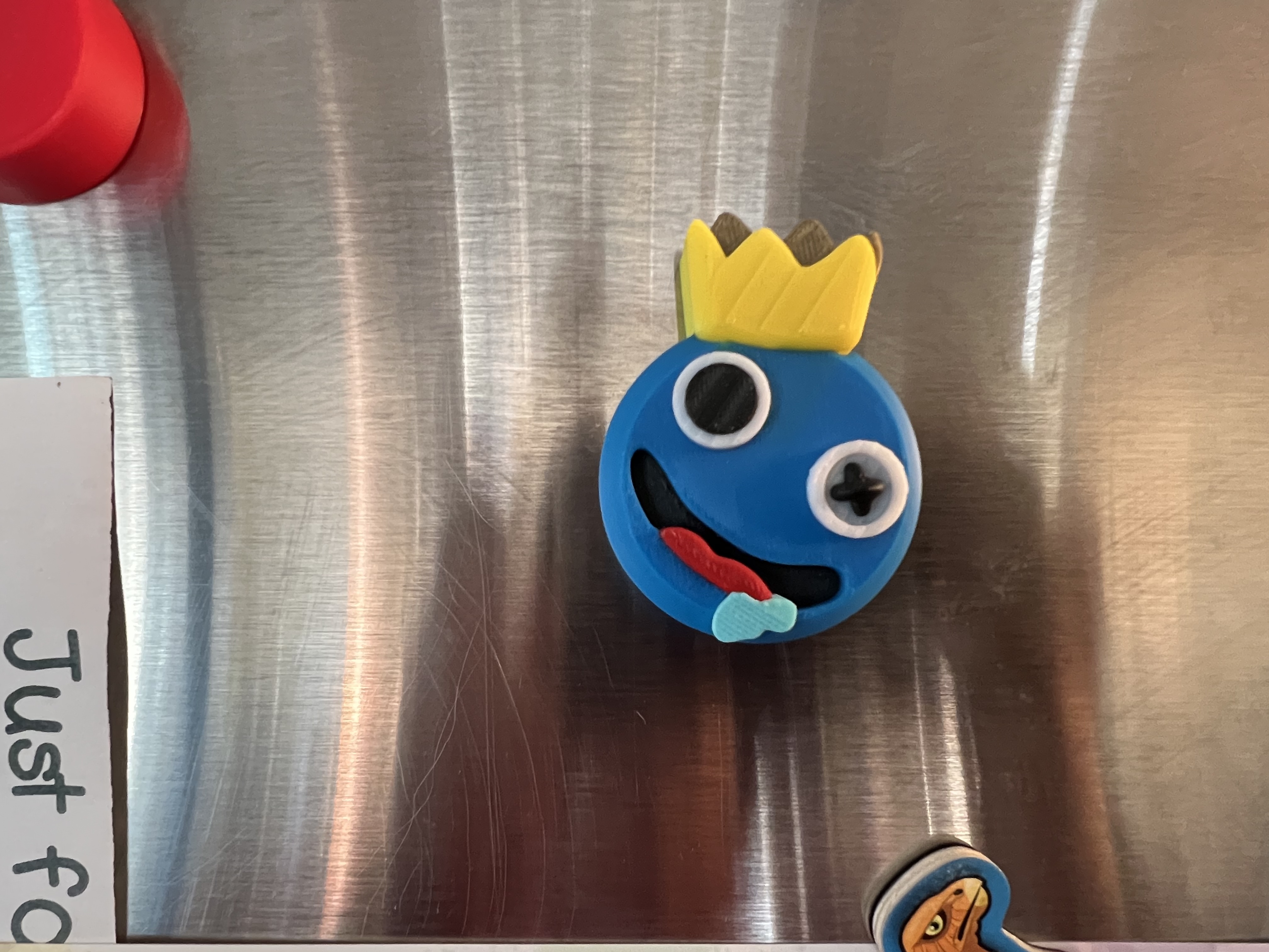 Rainbow Friends Blue Magnet