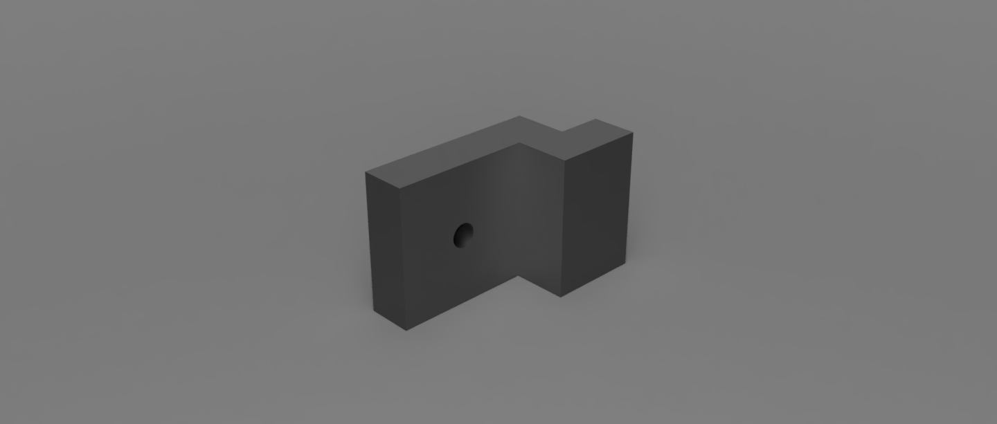 Basic Hexagon Shelf Wall Mount by Prefectionist Download free STL