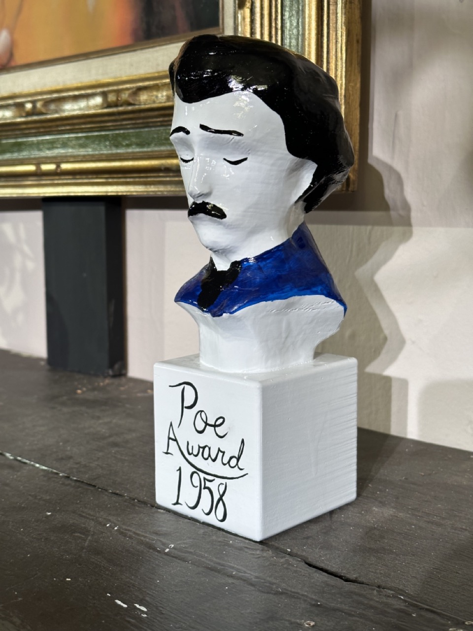 Mystery Writers of America Edgar Allen Poe award statuettte by