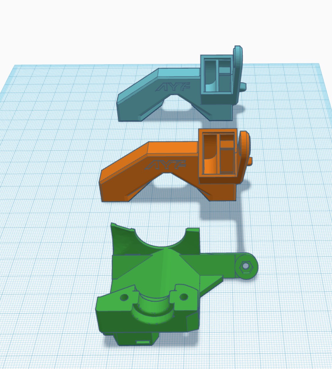 Prusa I3 MK3S+ • Bear Hotend Cover for AYF MK3S+ Part fan duct by Leif ...