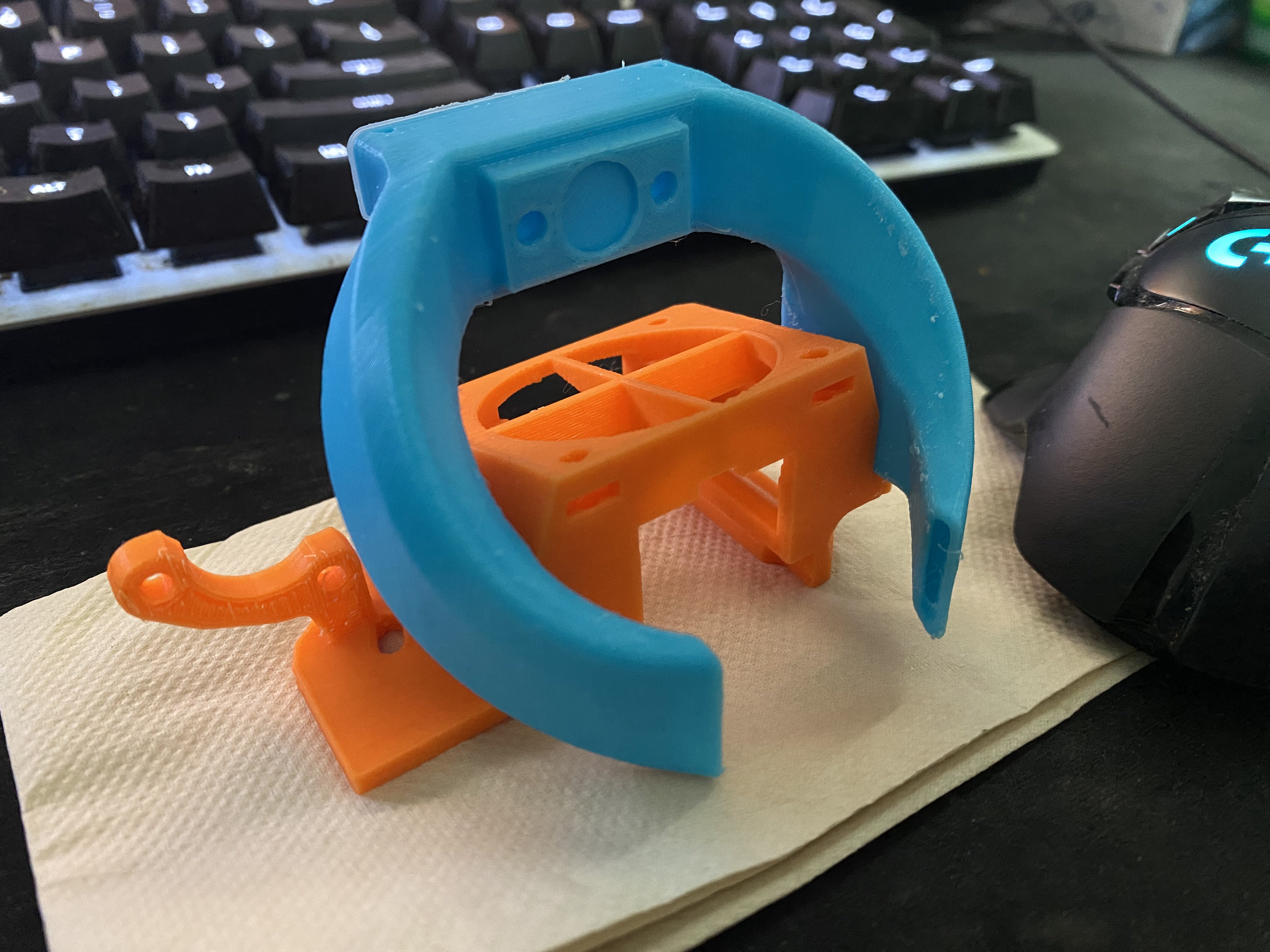 ENDER 3 PART COOLING DUCT (base) with ABL mount by senura Download