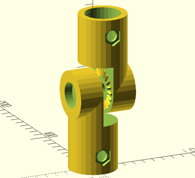 Adjustable PVC Joint by jjg Download free STL model