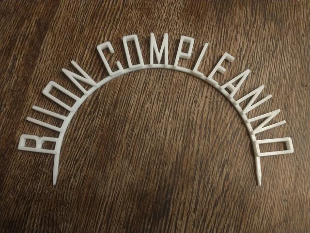 Buon Compleanno Cake Topper