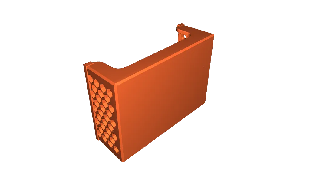 Rectangular Tray with Honeycomb shape by Mechanical Stuff | Download ...