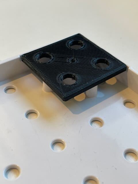 Daiso Peg Board Anchors