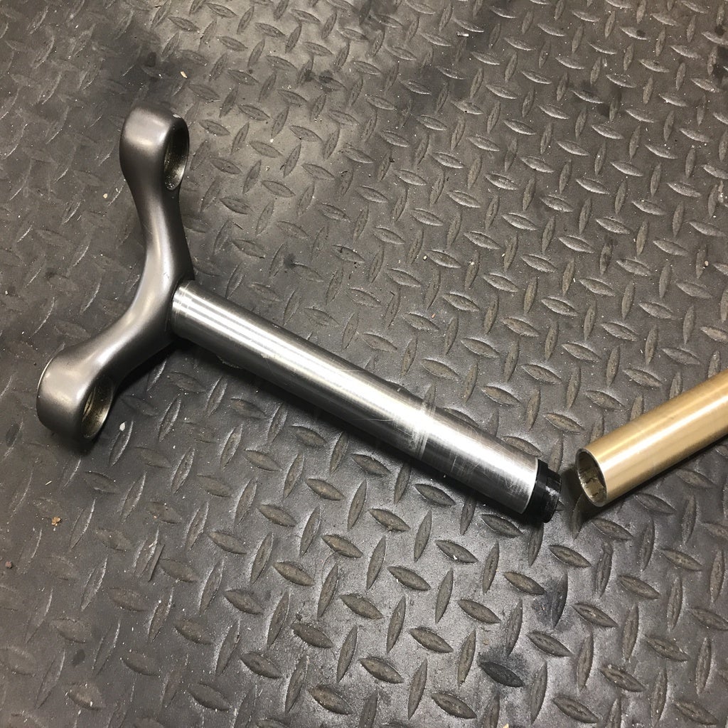 Bicycle fork steerer tube adapter for maintenance by cmh Download