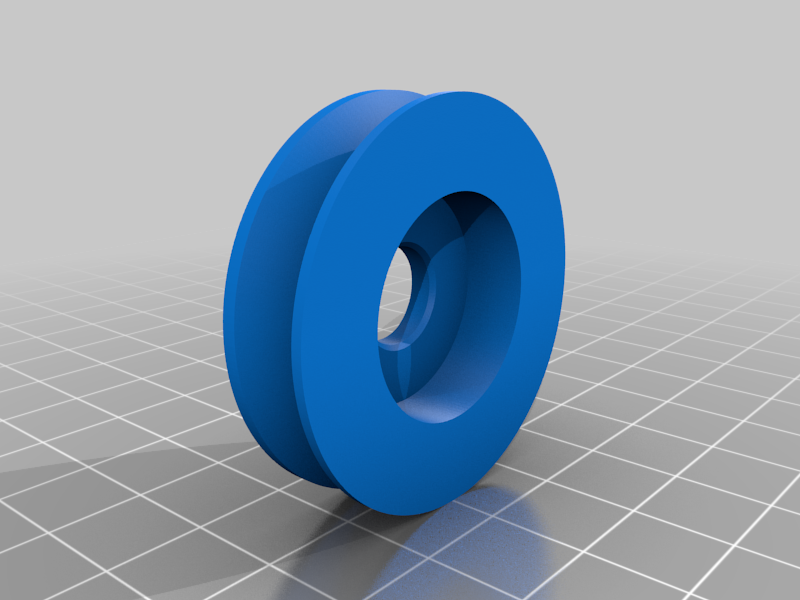 Filament Roll Holder And Remote Guide By PJC 3D Printing Download pla-86
