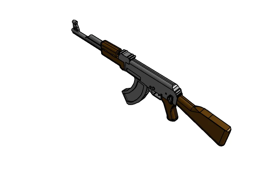 AK-47 by Jan Doležal | Download free STL model | Printables.com