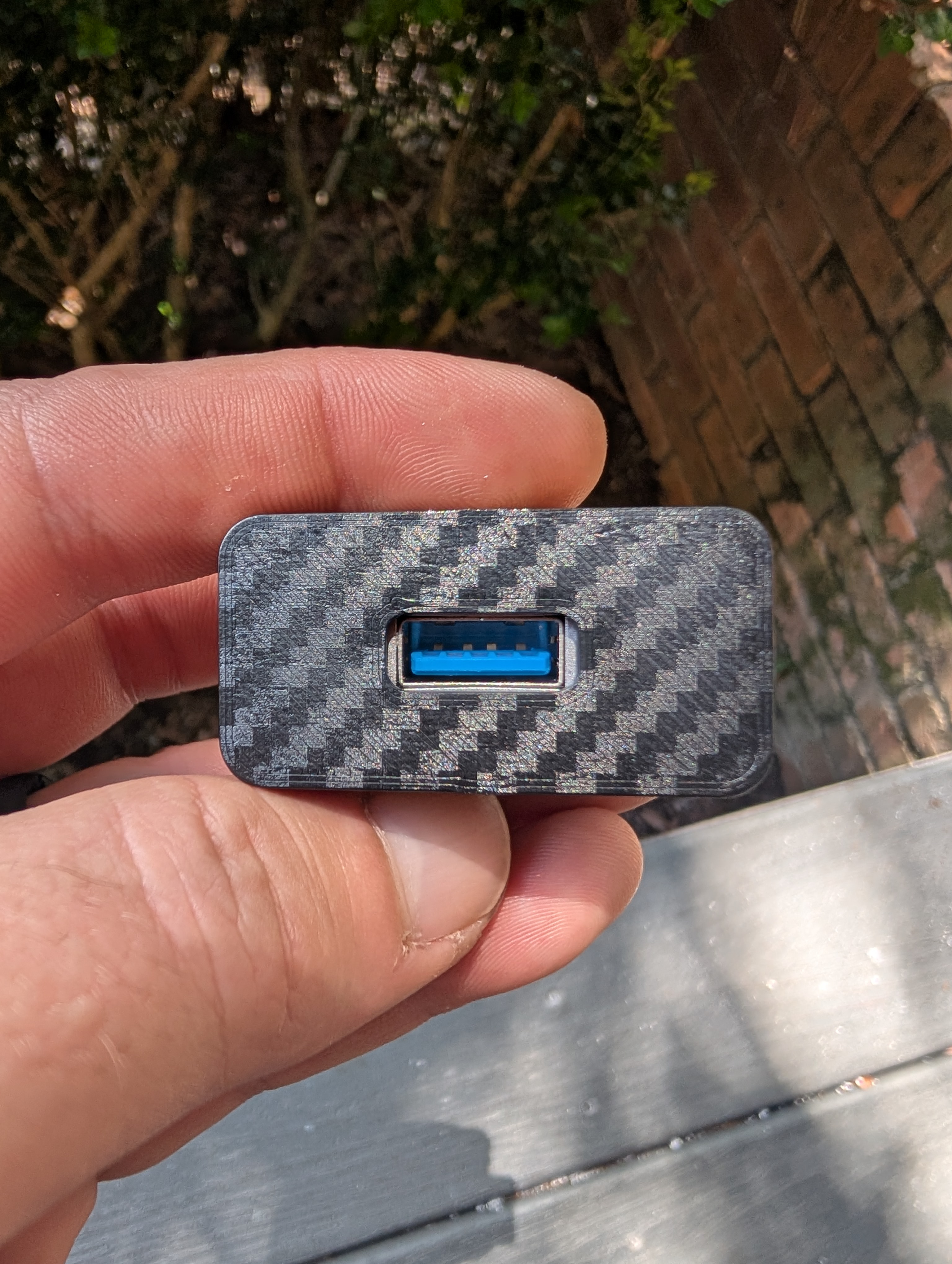 Miata MX-5 NA and NB Female USB-A to Female USB-A Switch Blank